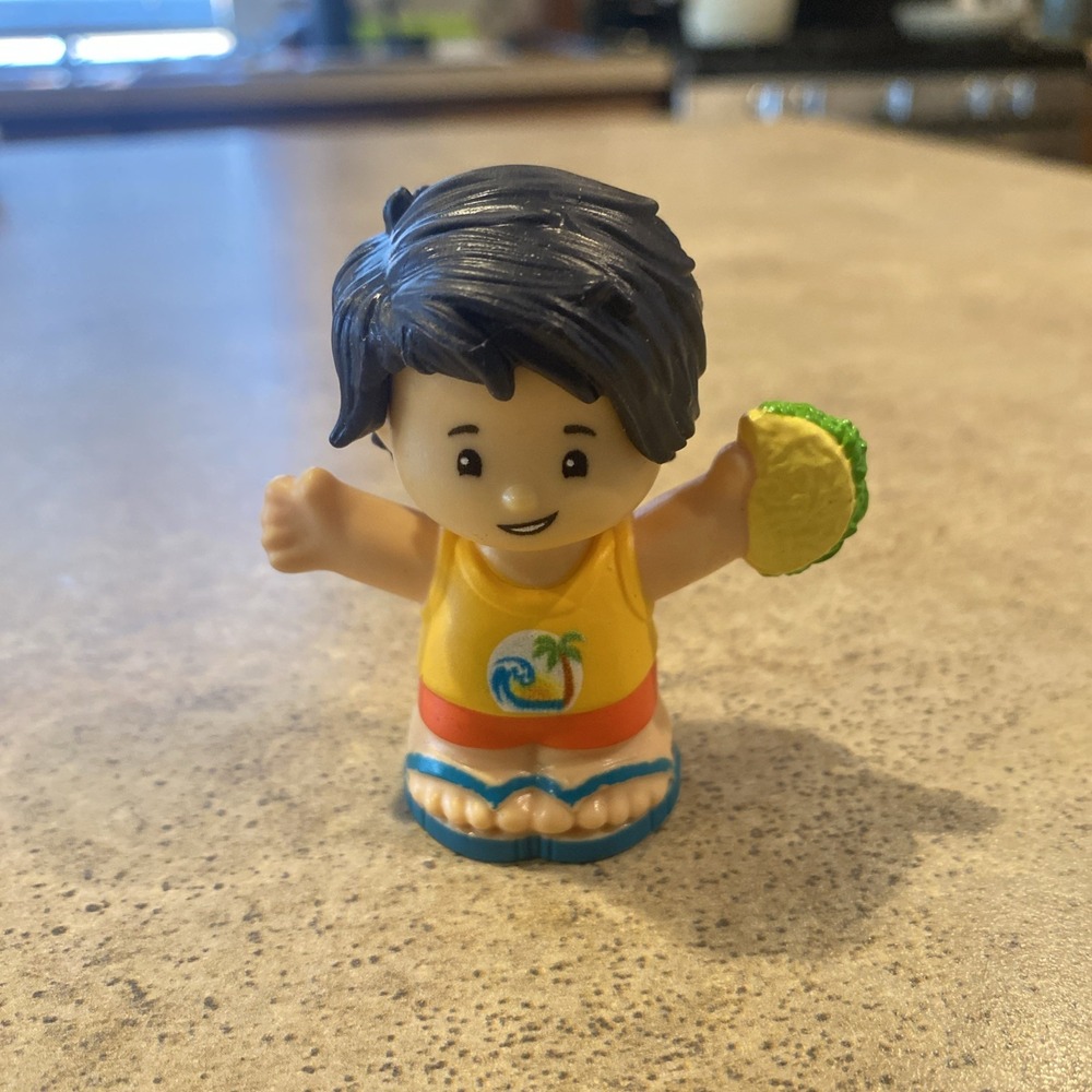 Fisher Price Little People Koby City Boy Taco Truck Surfer Beach Boy